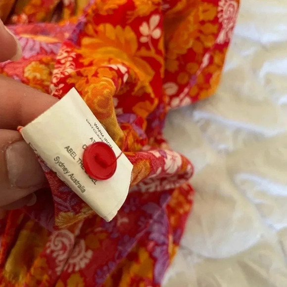 Anthropologie Abel the brand floral tiered maxi dress - Picture 6 of 7